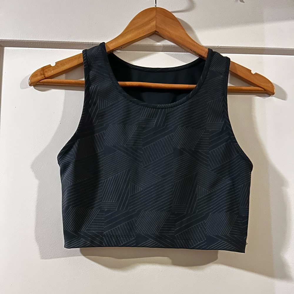 Oiselle firecracker crop top | Size 4 | EUC
